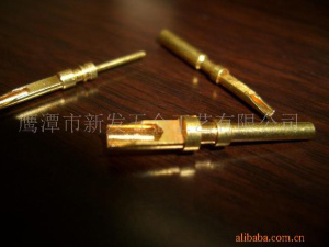 電子插孔，母端，銅針